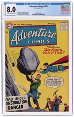 ADVENTURE COMICS #233 FEBRUARY 1957 CGC 8.0 VF.