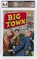 BIG TOWN #5 MAY 1951 CGC 8.5 VF+ MILE HIGH PEDIGREE.