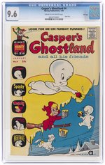 CASPER'S GHOSTLAND #4 JANUARY 1960 CGC 9.6 NM+ (FILE COPY) NONE HIGHER IN POP.