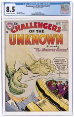 CHALLENGERS OF THE UNKNOWN #2 JUNE-JULY 1958 CGC 8.5 VF+.