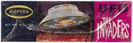 AURORA UFO FROM THE INVADERS FACTORY-SEALED BOXED MODEL KIT.