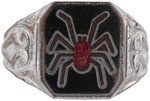 1934 THE SPIDER PULP MAGAZINE PREMIUM RING (OVERSTREET COLLECTION).