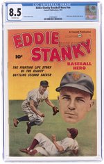 EDDIE STANKY BASEBALL HERO #NN 1951 CGC 8.5 VF+.