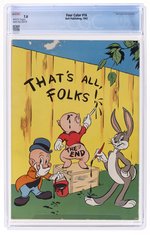 FOUR COLOR #16 1942 CGC 7.0 FINE/VF (PORKY PIG).