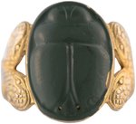 1937 POST'S FRANK HAWKS/MELVIN PURVIS SECRET SCARAB HIGH GRADE PREMIUM RING (OVERSTREET COLLECTION).