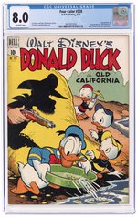 FOUR COLOR #328 MAY 1951 CGC 8.0 VF (DONALD DUCK).