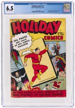 HOLIDAY COMICS #1 FAWCETT 1942 CGC 6.5 FINE+.