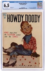 HOWDY DOODY #1 JANUARY 1950 CGC 6.5 FINE+.