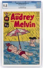 LITTLE AUDREY AND MELVIN #3 SEPTEMBER 1962 CGC 9.8 NM/MINT (FILE COPY) NONE HIGH IN POP.