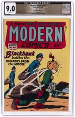 MODERN COMICS #64 AUGUST 1947 CGC 9.0 VF/NM MILE HIGH PEDIGREE.