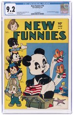 NEW FUNNIES #76 JUNE 1943 CGC 9.2 NM-.