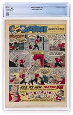 POLICE COMICS #33 AUGUST 1944 CGC 8.5 VF+.