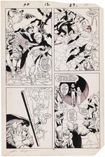 POWER PACK #12 ORIGINAL ART PAGE BY JUNE BRIGMAN.