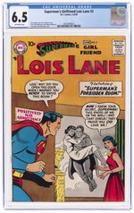 SUPERMAN'S GIRLFRIEND LOIS LANE #2 MAY-JUNE 1958 CGC 6.5 FINE+.