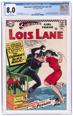 SUPERMAN'S GIRLFRIEND LOIS LANE #70 NOVEMBER 1966 CGC 8.0 VF (FIRST SILVER AGE CATWOMAN).