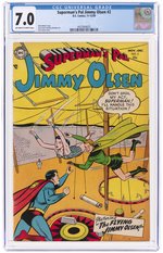 SUPERMAN'S PAL JIMMY OLSEN #2 NOVEMBER-DECEMBER 1954 CGC 7.0 FINE/VF.