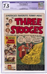 THREE STOOGES #1 SEPTEMBER 1953 CGC RESTORED 7.5 SLIGHT (C-1) VF-.