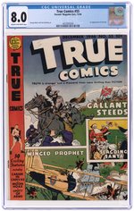 TRUE COMICS #55 DECEMBER 1946 CGC 8.0 V (FIRST SAD SACK).