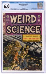 WEIRD SCIENCE #17 JANUARY-FEBRUARY 1953 CGC 6.0 FINE.