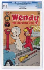 WENDY, THE GOOD LITTLE WITCH #18 JUNE 1961 CGC 9.6 NM+ (FILE COPY) NONE HIGHER IN POP.