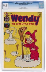 WENDY, THE GOOD LITTLE WITCH #19 AUGUST 1961 CGC 9.6 NM+ (FILE COPY) NONE HIGHER IN POP.