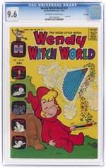 WENDY WITCH WORLD #22 DECEMBER 1967 CGC 9.6 NM+ (FILE COPY).