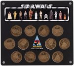 STAR WARS CELEBRATION IV GOLD MEDALLIONS SET.