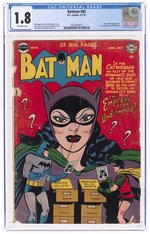 BATMAN #65 JUNE-JULY 1951 CGC 1.8 GOOD-.