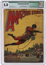 AMAZING STORIES #29 (VOL. 3, #5) AUGUST 1928 CGC QUALIFIED 5.0 VG/FINE (FIRST BUCK ROGERS).