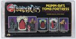 LJN THUNDERCATS (1986) - MUMM-RA'S TOMB FORTRESS PLAYSET AFA 75 EX+/NM.