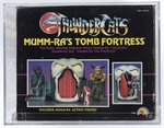 LJN THUNDERCATS (1986) - MUMM-RA'S TOMB FORTRESS PLAYSET AFA 75 EX+/NM.