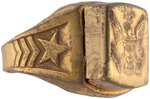 1939 LONE RANGER PROTOTYPE SECRET COMPARTMENT RING WITH PHOTOS (OVERSTREET COLLECTION).