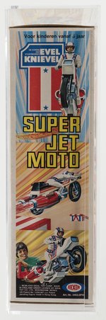 ARXON EVEL KNIEVEL (1976) - SUPER JET CYCLE/SUPER JET MOTO UKG 80%Q.