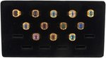 1936 LITTLE ORPHAN ANNIE BIRTHSTONE RINGS ONLY KNOWN COMPLETE SET OF 12 (OVERSTREET COLLECTION).