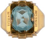 1936 LITTLE ORPHAN ANNIE BIRTHSTONE RINGS ONLY KNOWN COMPLETE SET OF 12 (OVERSTREET COLLECTION).