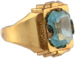 1936 LITTLE ORPHAN ANNIE BIRTHSTONE RINGS ONLY KNOWN COMPLETE SET OF 12 (OVERSTREET COLLECTION).