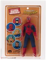 MEGO WORLD'S GREATEST SUPER HEROES (1979) - THE AMAZING SPIDER-MAN CARDED FIGURE AFA 85 NM+.