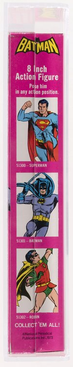 MEGO WORLD'S GREATEST SUPER HEROES (1976) - BATMAN BOXED FIGURE AFA UNCIRCULATED U85 NM+ (NEW LOGO).