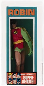 MEGO WORLD'S GREATEST SUPER HEROES (1976) - ROBIN BOXED FIGURE AFA UNCIRCULATED U85 NM+ (NEW LOGO).