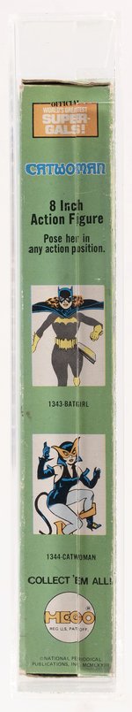 MEGO WORLD'S GREATEST SUPER HEROES (1976) - CATWOMAN BOXED FIGURE UKG 70%Q.