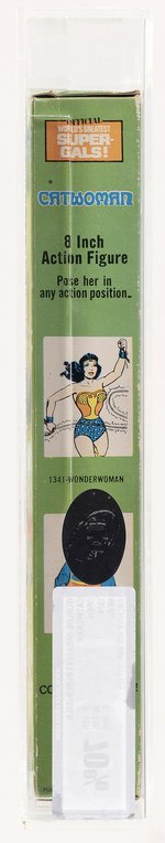 MEGO WORLD'S GREATEST SUPER HEROES (1976) - CATWOMAN BOXED FIGURE UKG 70%Q.