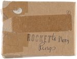 1951 KIX CEREAL HIGH GRADE ROCKET-TO-THE-MOON RING WITH GLOWING ROCKETS, INSTRUCTIONS & MAILER (OVERSTREET COLLECTION).