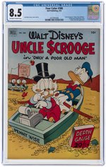 FOUR COLOR #386 MARCH 1952 CGC 8.5 VF+ (UNCLE SCROOGE).