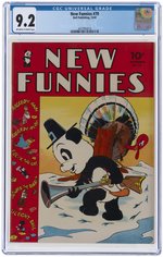 NEW FUNNIES #70 DECEMBER 1942 CGC 9.2 NM-.