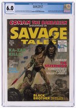 SAVAGE TALES #1 MAY 1971 CGC 6.0 FINE (FIRST MAN-THING).