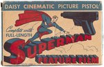 DAISY CINEMATIC PICTURE PISTOL BOXED GUN WITH SUPERMAN BOX & FILM.