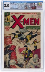 X-MEN #1 SEPTEMBER 1963 CGC 3.0 GOOD/VG (FIRST X-MEN & MAGNETO).