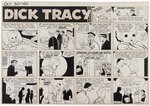 DICK TRACY 1960 SUNDAY PAGE ORIGINAL ART BY CHESTER GOULD.