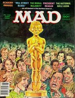 MAD MAGAZINE #231 ALFRED E. NEUMAN "MAD FOLD-IN" PAINTING ORIGINAL ART BY AL JAFFEE.