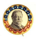 TAFT 1908 WITH BUNTING ON GOLD.